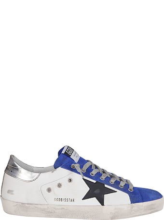 Golden Goose White Leather Super-star Sneakers