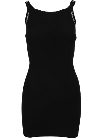 T by Alexander Wang Logo Trim Bodycon Dress