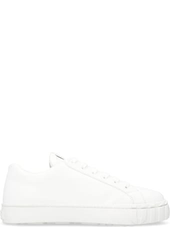 Miu Miu Leather Low-top Sneakers