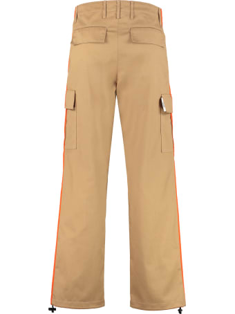 MSGM Gabardine Cargo Trousers