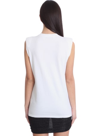 IRO Cosy Topwear In White Cotton