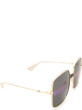 Gucci Gucci Gg0414s Gold Sunglasses