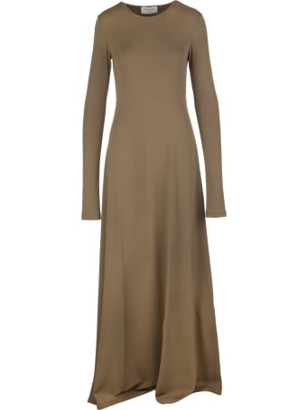 Max Mara Brown James Long Dress