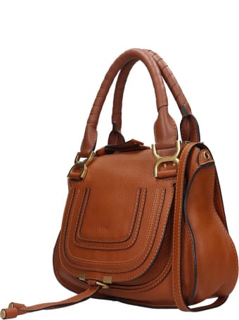Chloé Mercie Small Hand Bag In Leather Color Leather