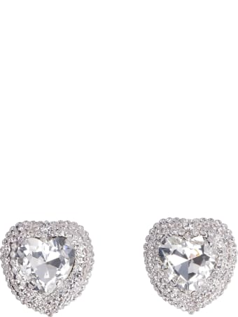 Alessandra Rich Faba Embellished Maxi-earrings
