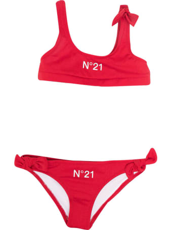 N.21 Red Bikini Teen