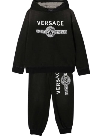 Young Versace Black Sports Suit