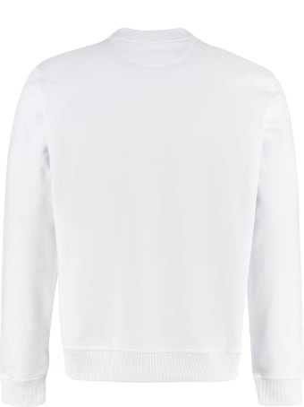 Fendi Cotton Crew-neck Sweatshirt