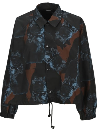 Undercover Jun Takahashi Undercover Coach Jacket Cat Allover
