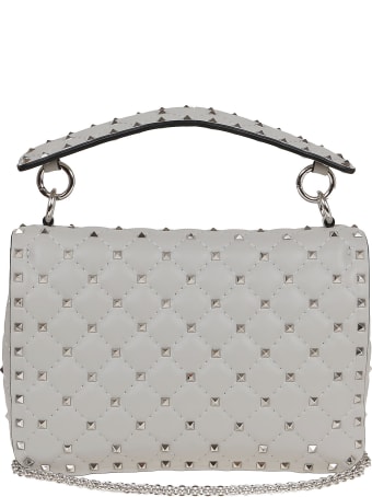 Valentino Vlogo Rockstud Shoulder Bag