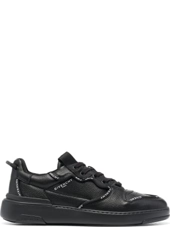 Givenchy Man Black Wing Low Sneakers With Profiles