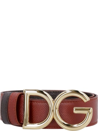 Dolce & Gabbana Reversible Leather Belt