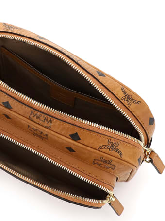 MCM Klassik Small Visetos Crossbody Bag