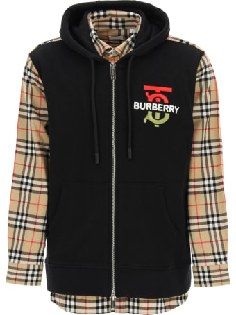 Burberry Tartan Shirt With Vest