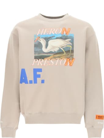 HERON PRESTON Heron A.f. Crewneck Sweatshirt