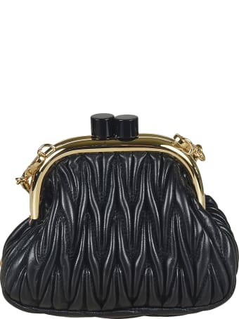 Miu Miu Matelassé Chain-link Clutch
