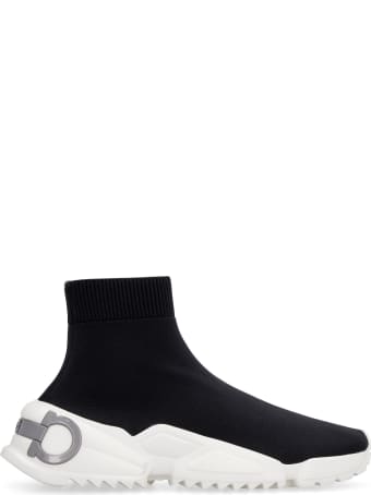 Salvatore Ferragamo Raquel Knitted Sock-sneakers