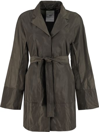 Add Nylon Trench Coat