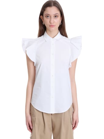 RED Valentino Shirt In White Cotton