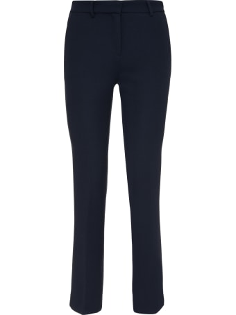 L'Autre Chose Stretch Wool Tailored Trousers