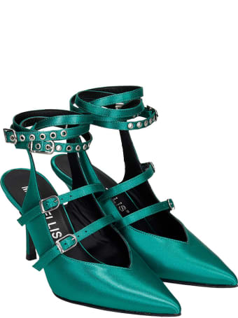 Marc Ellis Pumps In Green Satin