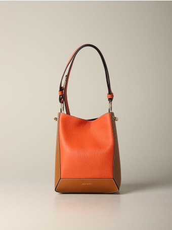 Strathberry Shoulder Bag Strathberry Wool Midi Bag In Patchwork Leather
