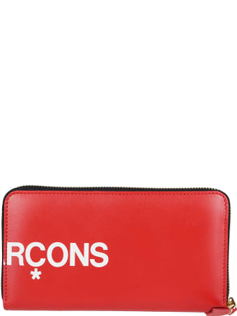 Comme des Garçons Wallet Red Leather Wallet