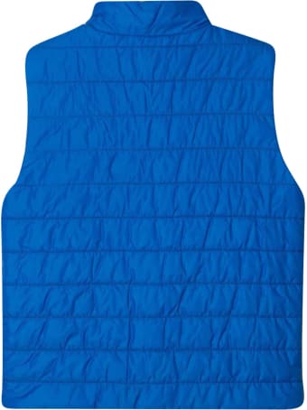 Fay Padded Vest With Logo Patch