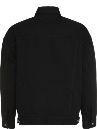 Givenchy Logo Print Denim Jacket
