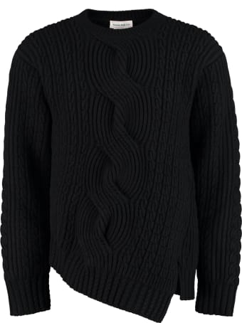 Alexander McQueen Crew-neck Wool Sweater
