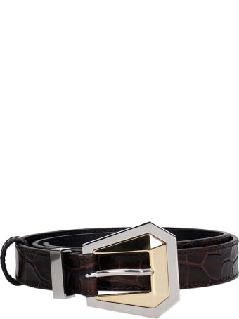 Kate Cate Belts In Black Leather