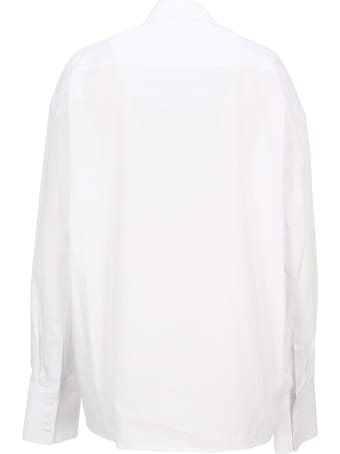 Haider Ackermann Oversized Shirt With Tuxedo Collar