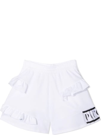 Emilio Pucci Stretch Shorts With Ruches