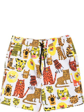 Stella McCartney White Bermuda Shorts