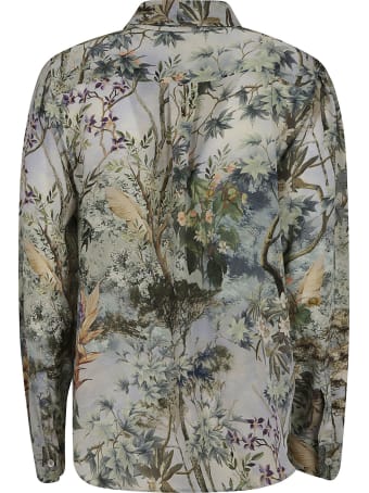 Alberta Ferretti Floral Printed Shirt