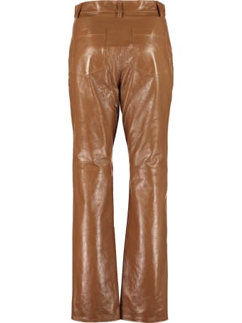 ALEXACHUNG Leather Pants