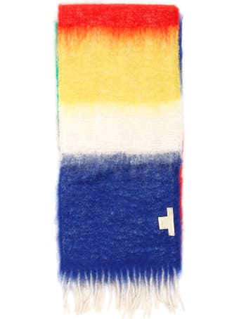Lovat & Green Multicolor Striped Scarf