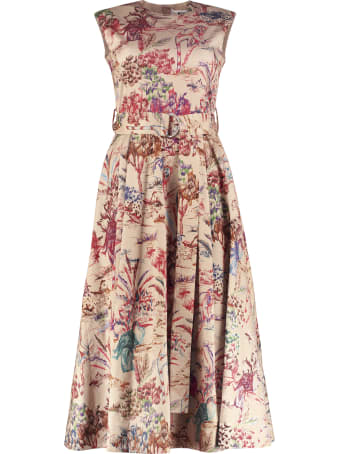 MSGM Printed Cotton Dress