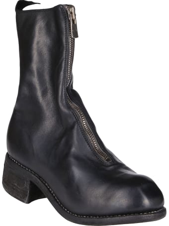 Guidi Black Horse Leather Boots