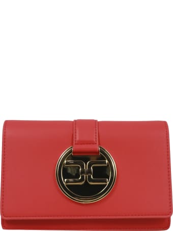 Elisabetta Franchi Fabric Shoulder Bag