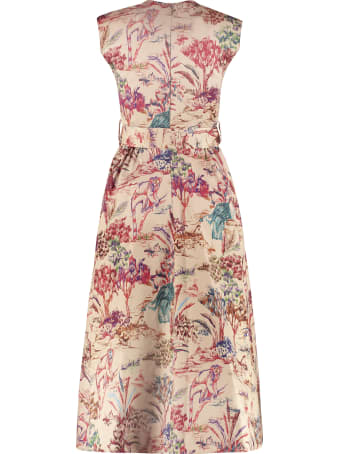 MSGM Printed Cotton Dress