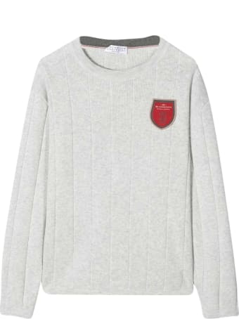 Brunello Cucinelli Gray Shirt Teen