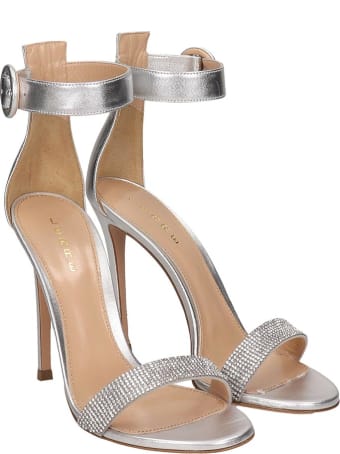 Lerre Sandals In Silver Leather