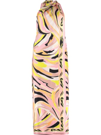 Emilio Pucci Printed Silk Beach Dress