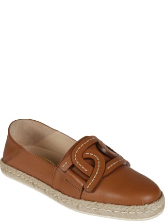 Tod's Gommino Raffia Loafers