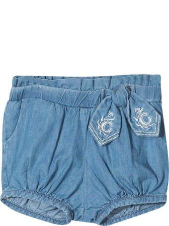 Chloé Denim Shorts Chloé Kids
