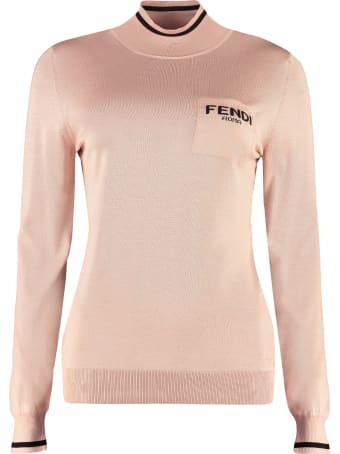 Fendi Long Sleeve Turtleneck