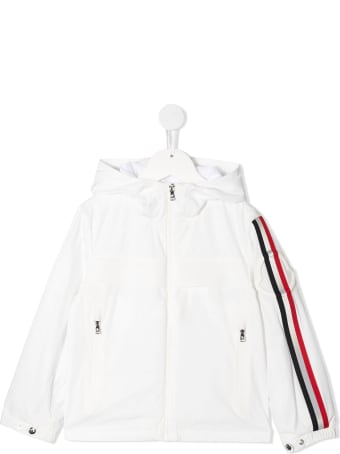 Moncler Kid White Vaug Parka