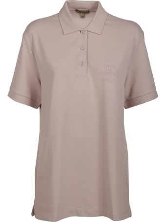 Burberry Logo Length Polo Shirt