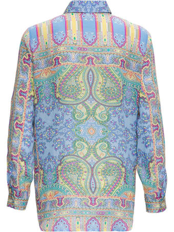 Etro Boyfit Multicolor Shirt